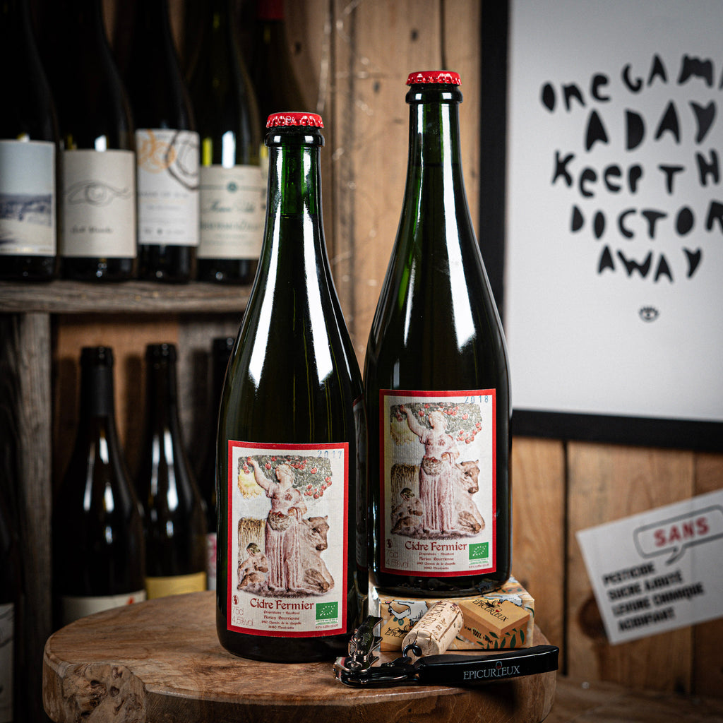 Natural cider from Normandy Florian Bourienne Cider without