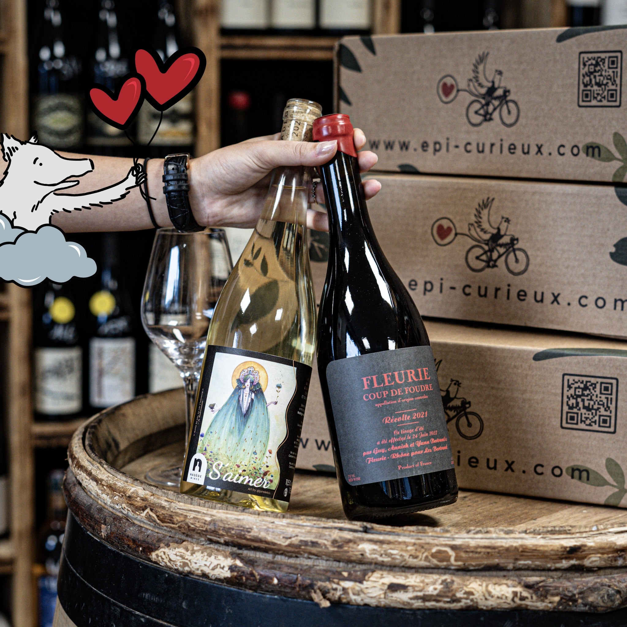 4 Étiquettes 'Aaron Adoré' Pour Bouteille De Vin - Cadeau Humoristique Pour Départ, Anniversaire, Retraite - 8