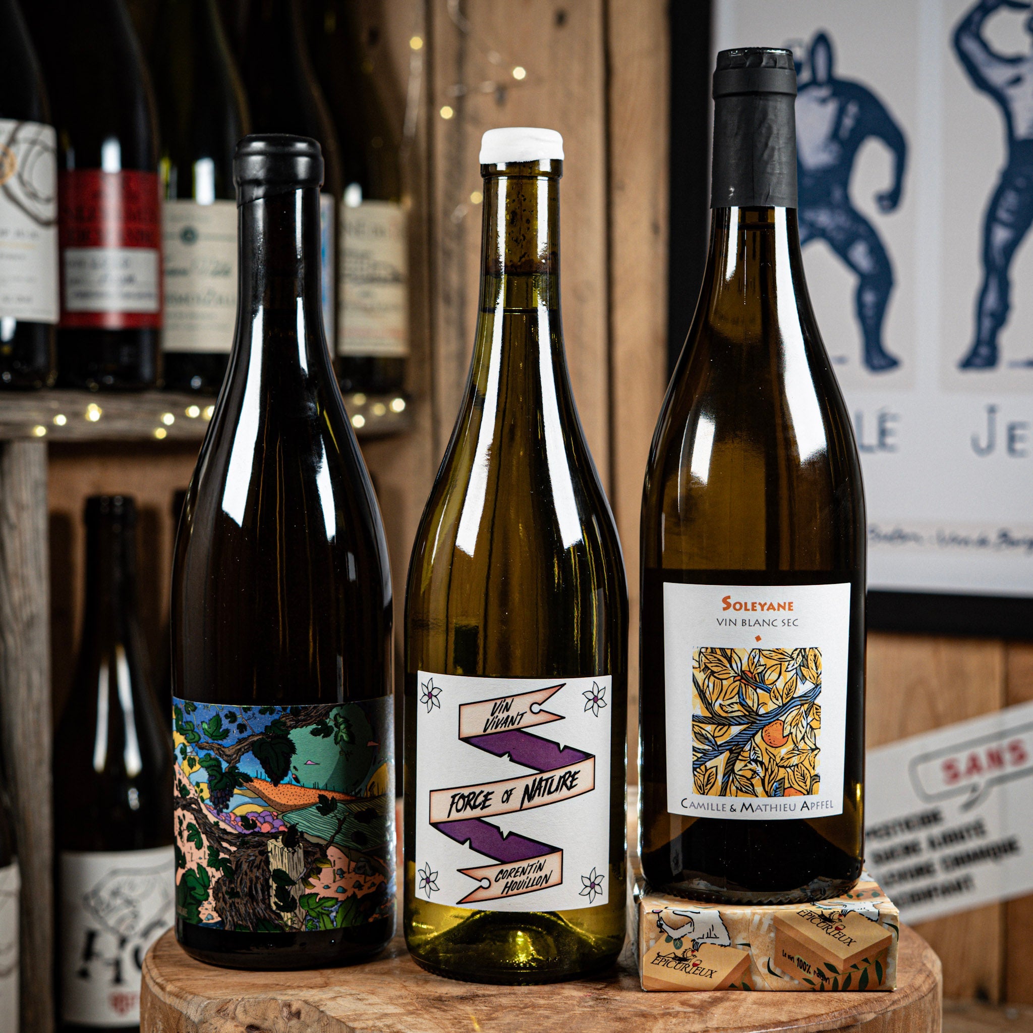 Vin blanc frais et désaltérant