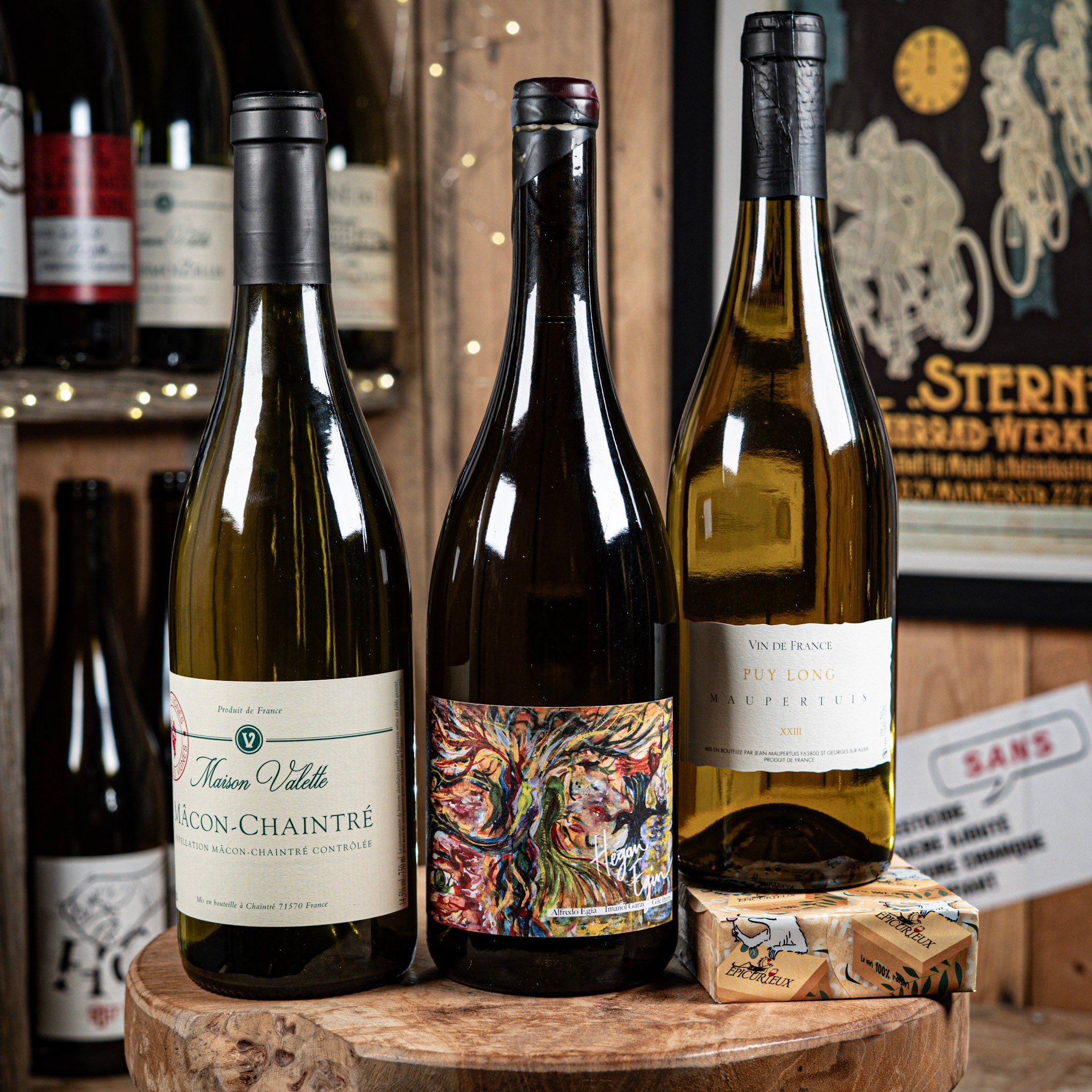 Vin blanc fruité et gourmand