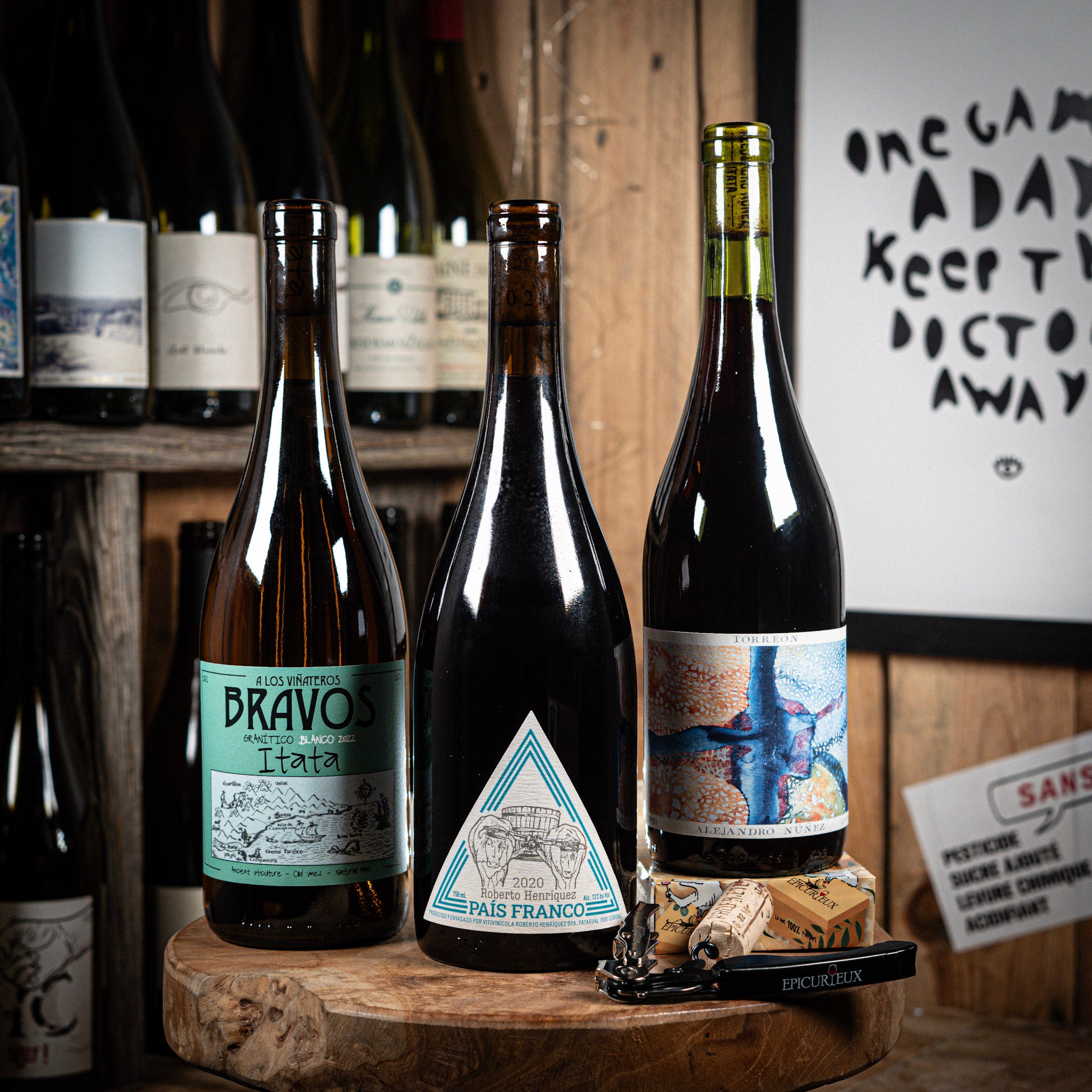 Natural wine from Chile