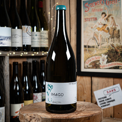 Bouteille de magnum de vin blanc Imago