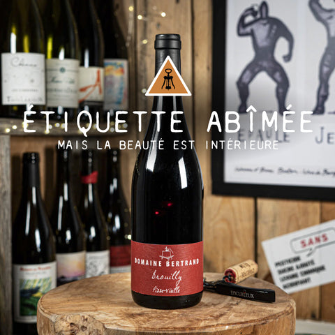 Brouilly - Pisse Vieille 2018 - Domaine Bertrand [Étiquette Abimée]