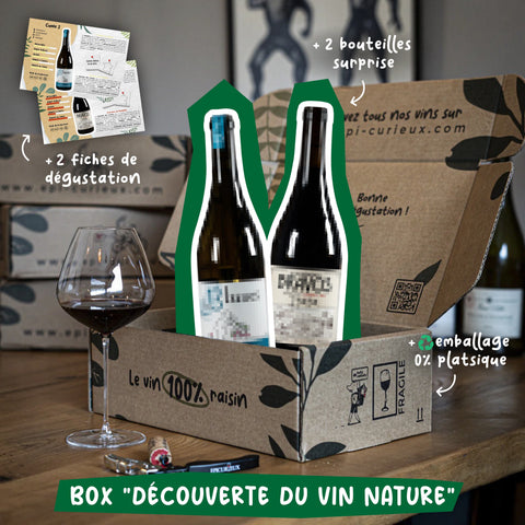 Box "Découverte du vin naturel"