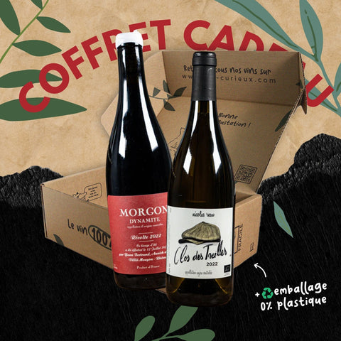 Coffret cadeau - Pour faire aimer le vin nat’ à beau-papa - 2 bouteilles