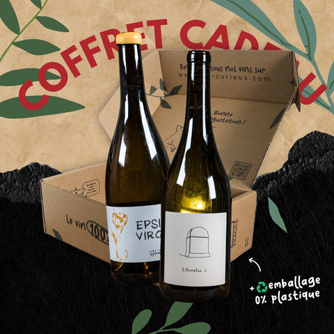 Coffret cadeau - Raclette et fondue - 2 bouteilles