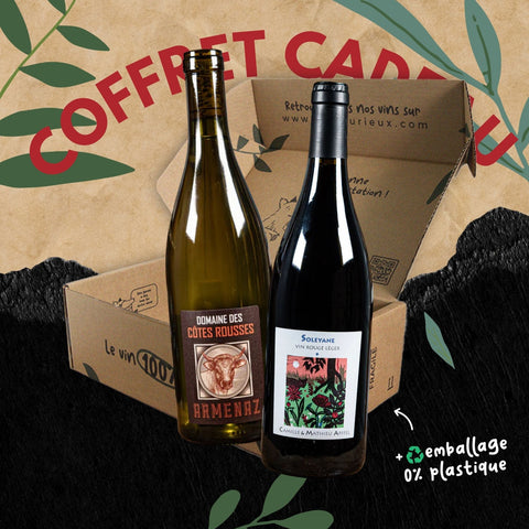 Coffret cadeau - Sans intrant ni intrus - 2 bouteilles