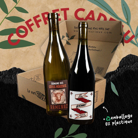 Coffret cadeau - Sans intrant ni intrus - 2 bouteilles