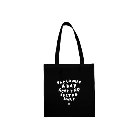 Tote bag "One gamay a day keep the doctor away" - Epicurieux